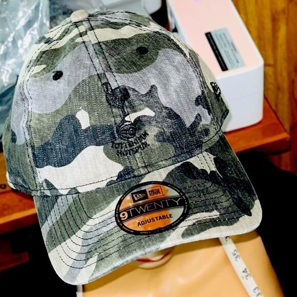 NEWERA 9TWENTY Baseball Hat Camouflage Tottenham Hotspur Core OS Adjustable NEW - Picture 11 of 11